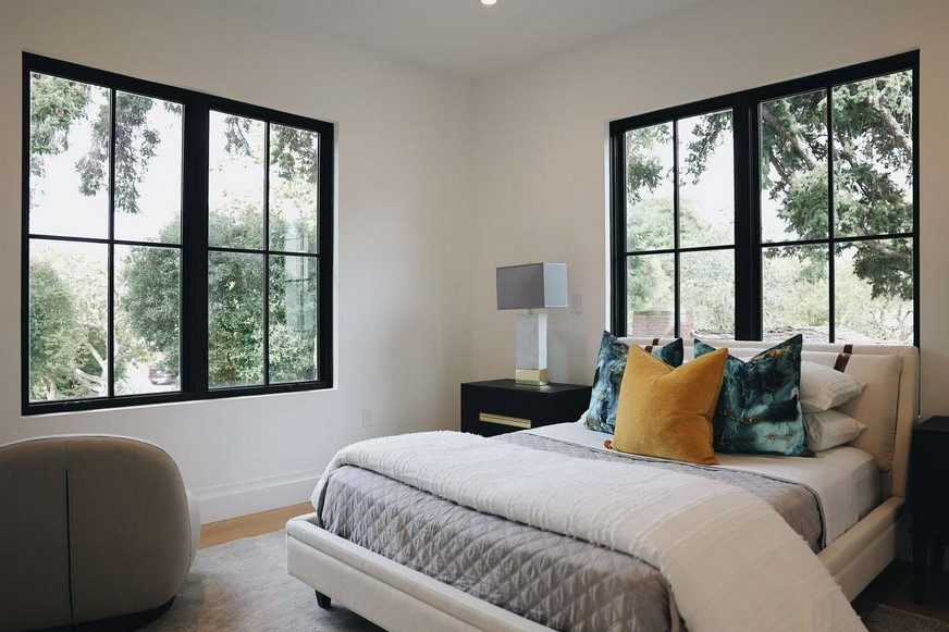 Bedroom furniture from the Menlo Park whole-home project