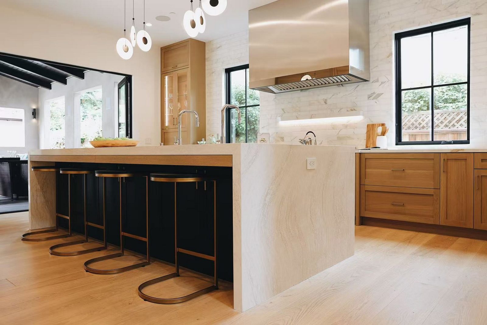 Kitchen and cabinetry from the Menlo Park project